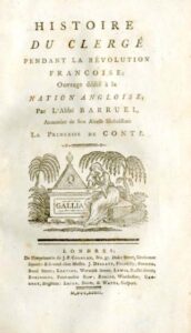 HISTOIRE DU CLERGE PENDANT LA REVOLUTION FRANCOISE