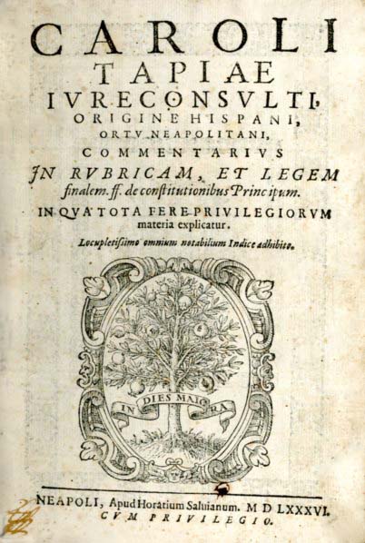 COMENTARIUS IN RUBRICAM ET LEGEM