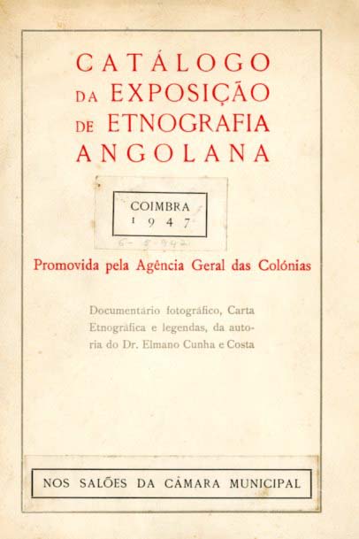 CATALOGO DA EXPOSIÇAO DE ETNOGRAFIA ANGOLANA