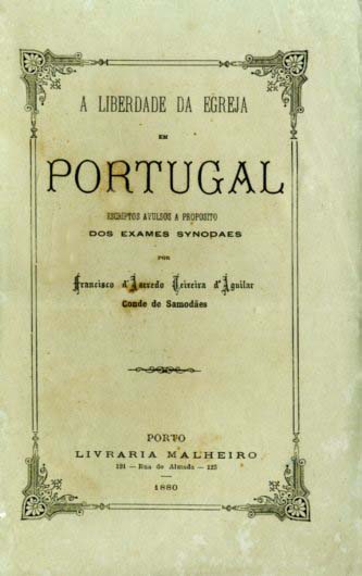 LIBERDADE DA IGREJA EM PORTUGAL