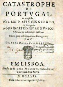 CATASTROFE DE PORTUGAL