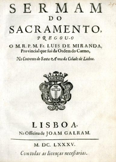 SERMAO DO SACRAMENTO