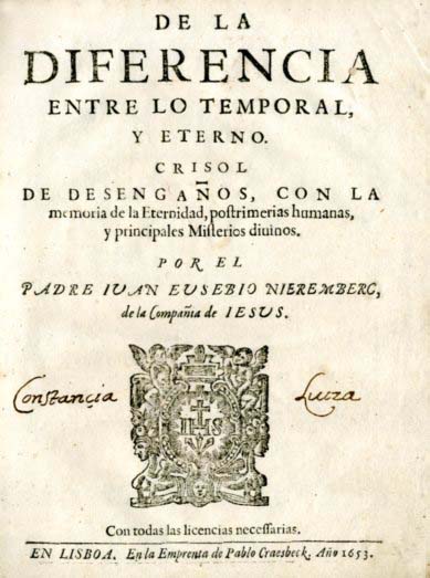 DE LA DIFERENCIA ENTRE LO TEMPORAL Y ETERNO