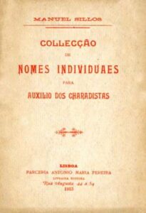 COLECÇAO DE NOMES INDIVIDUAIS PARA AUXILIO DOS CHARADISTAS