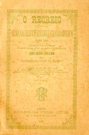 RECREIO. ALMANAQUE LITERARIO E CHARADISTICO PARA 1890