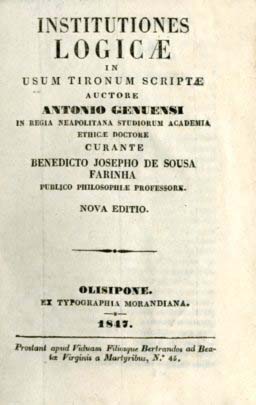 INSTITUTIONES LOGICAE IN USUM SCRIPTAE