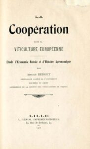 COOPERATION DANS LA VITICULTURE EUROPEENNE