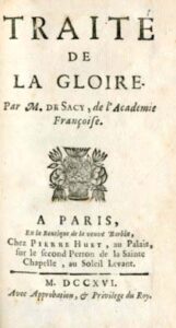 TRAITE DE LA GLOIRE