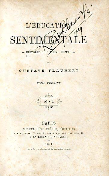 EDUCATION SENTIMENTALE