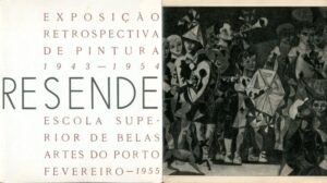EXPOSIÇAO RETROSPECTIVA DE PINTURA 1943-1954. RESENDE