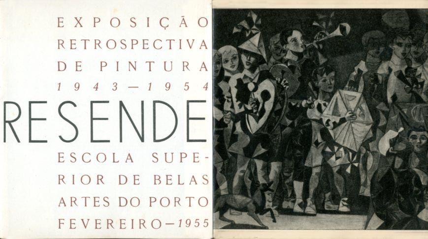 EXPOSIÇAO RETROSPECTIVA DE PINTURA 1943-1954. RESENDE
