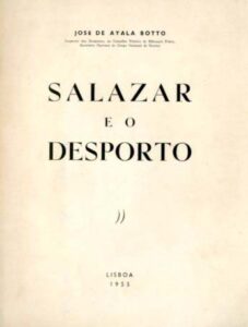 SALAZAR E O DESPORTO