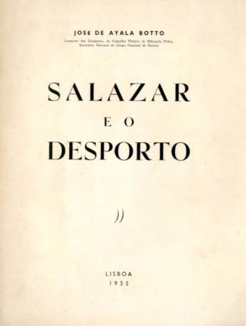 SALAZAR E O DESPORTO