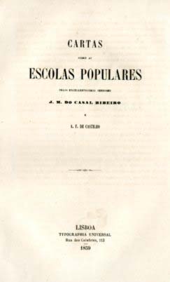 CARTAS SOBRE AS ESCOLAS POPULARES