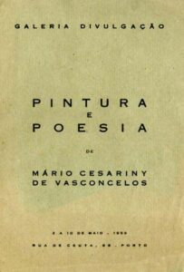 PINTURA E POESIA DE MARIO CESARINY DE VASCONCELOS