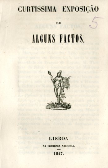 CURTISSIMA EXPOSIÇAO DE ALGUNS FACTOS