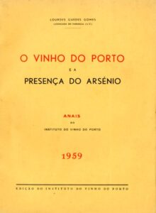 VINHO DO PORTO E A PRESENÇA DO ARSENIO