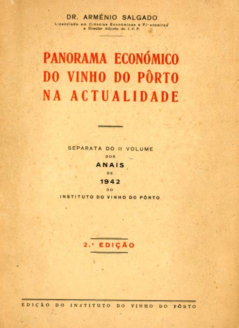 PANORAMA ECONOMICO DO VINHO DO PORTO NA ACTUALIDADE