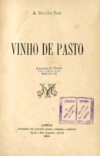 VINHO DE PASTO