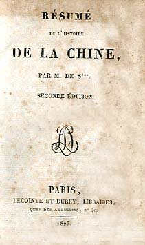 RESUME DE L’HISTOIRE DE LA CHINE