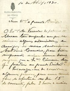CARTA AUTOGRAFA