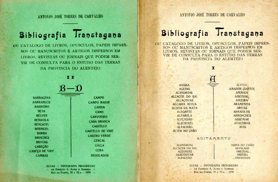 BIBLIOGRAFIA TRANSTAGANA