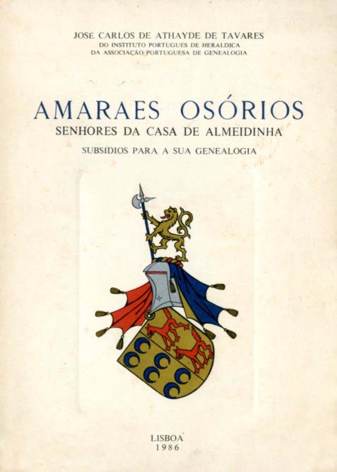 AMARAIS OSORIOS SENHORES DA CASA DE ALMEIDINHA