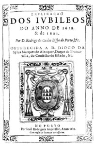 EXPLICAÇAO DOS JUBILEUS DO ANO DE 1619