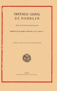 TRATADO GERAL DE NOBREZA