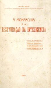 MONARQUIA E A RESTAURAÇAO DA INTELIGENCIA