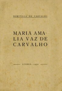 MARIA AMALIA VAZ DE CARVALHO