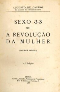 SEXO 33 OU A REVOLUÇAO DA MULHER