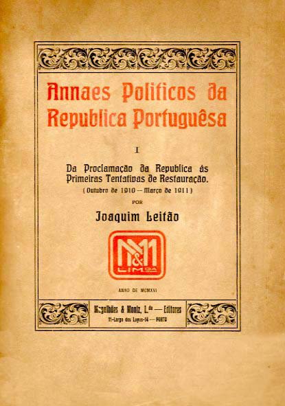 ANAIS POLITICOS DA REPUBLICA PORTUGUESA