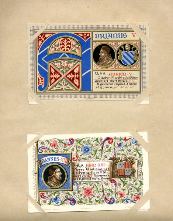 COLECÇAO DE BILHETES POSTAIS “Dedicata alla Santita di N. S. Pio P. P. X e da Lui benedetta Ottobre 1903”