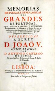 MEMORIAS HISTORICAS E GENEALOGICAS DOS GRANDES DE PORTUGAL