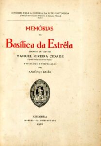 MEMORIAS DA BASILICA DA ESTRELA