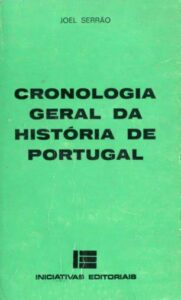 CRONOLOGIA GERAL DA HISTORIA DE PORTUGAL