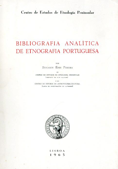BIBLIOGRAFIA ANALITICA DE ETNOGRAFIA PORTUGUESA