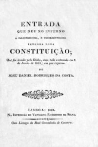ENTRADA QUE DEU NO INFERNO A ILUSTRISSIMA E EXCELENTISSIMA SENHORA DONA CONSTITU
