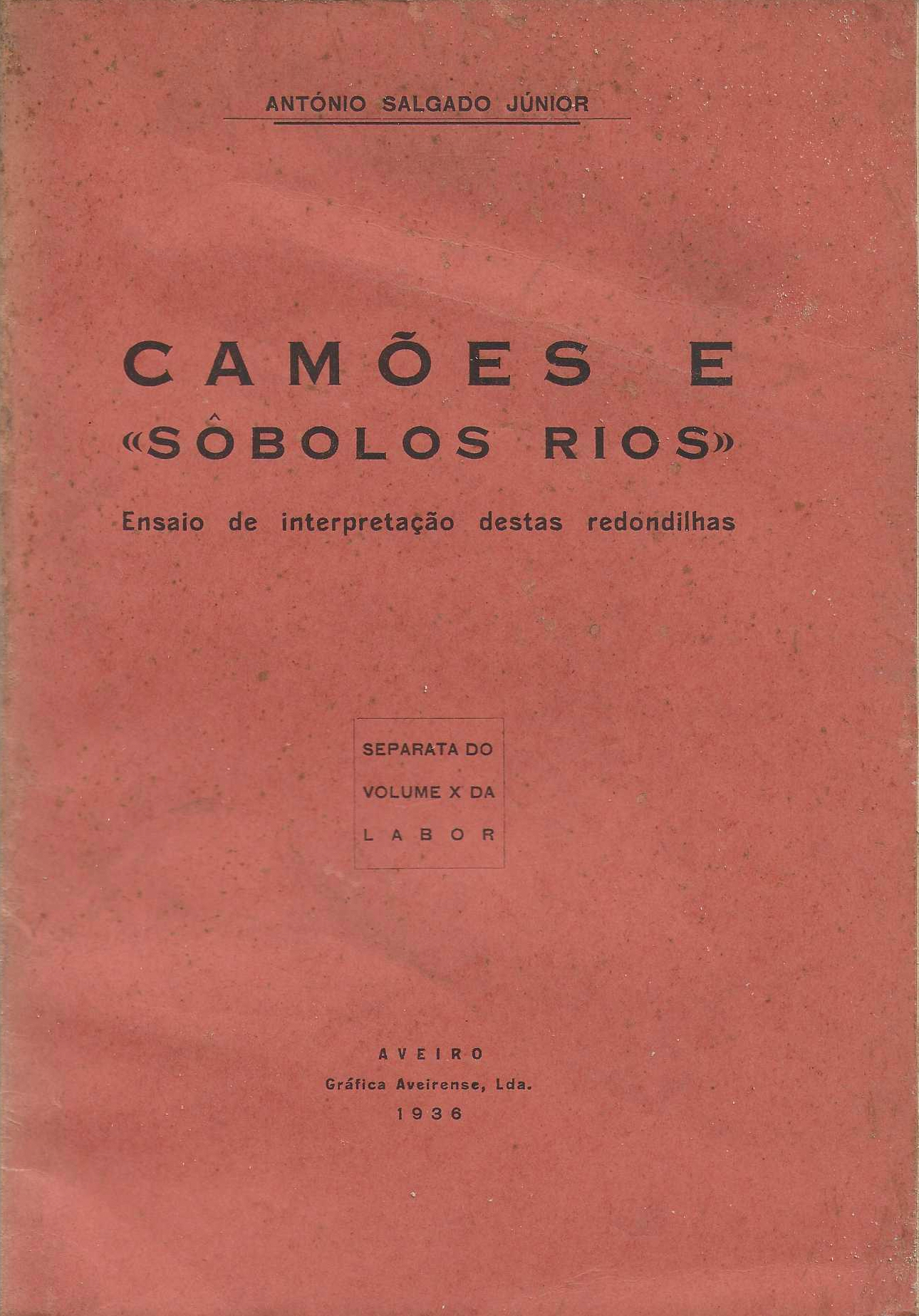 CAMOES E SOBOLOS RIOS