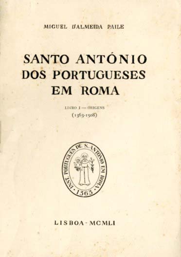 SANTO ANTONIO DOS PORTUGUESES EM ROMA