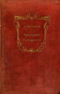 NOVO LIVRO DE SINONIMOS PORTUGUESES