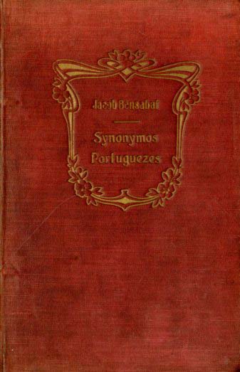 NOVO LIVRO DE SINONIMOS PORTUGUESES