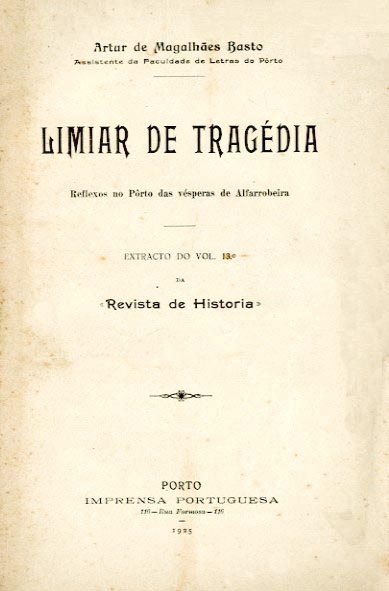 LIMIAR DE TRAGEDIA