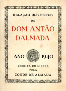 RELAÇAO DOS FEITOS DE DOM ANTAO DE ALMADA