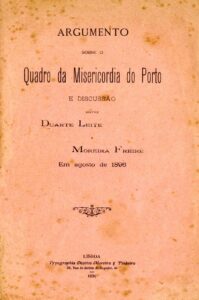 ARGUMENTO SOBRE O QUADRO DA MISERICORDIA DO PORTO