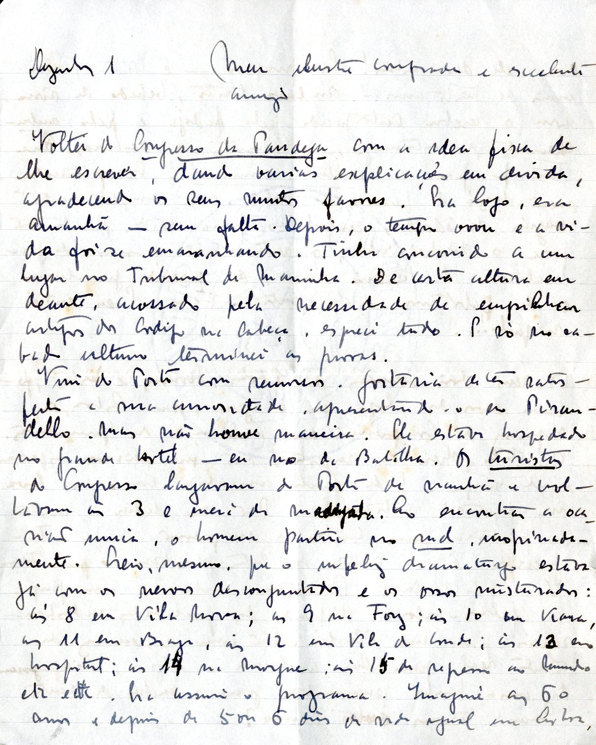CARTA AUTOGRAFA