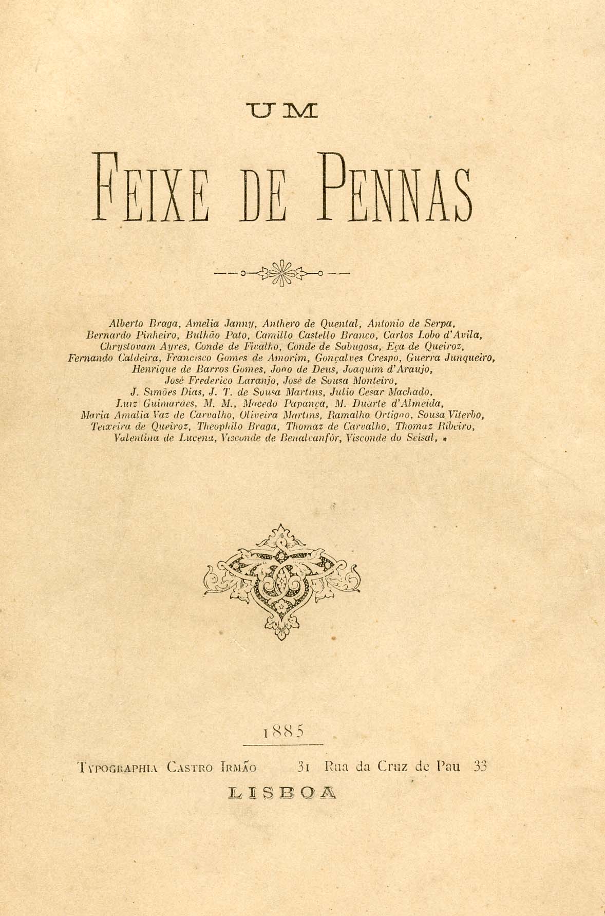 UM FEIXE DE PENAS