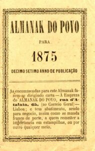 ALMANAQUE DO POVO PARA 1875