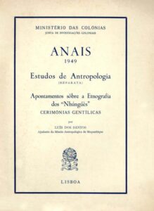 APONTAMENTOS SOBRE A ETNOGRAFIA DOS NHUNGUES